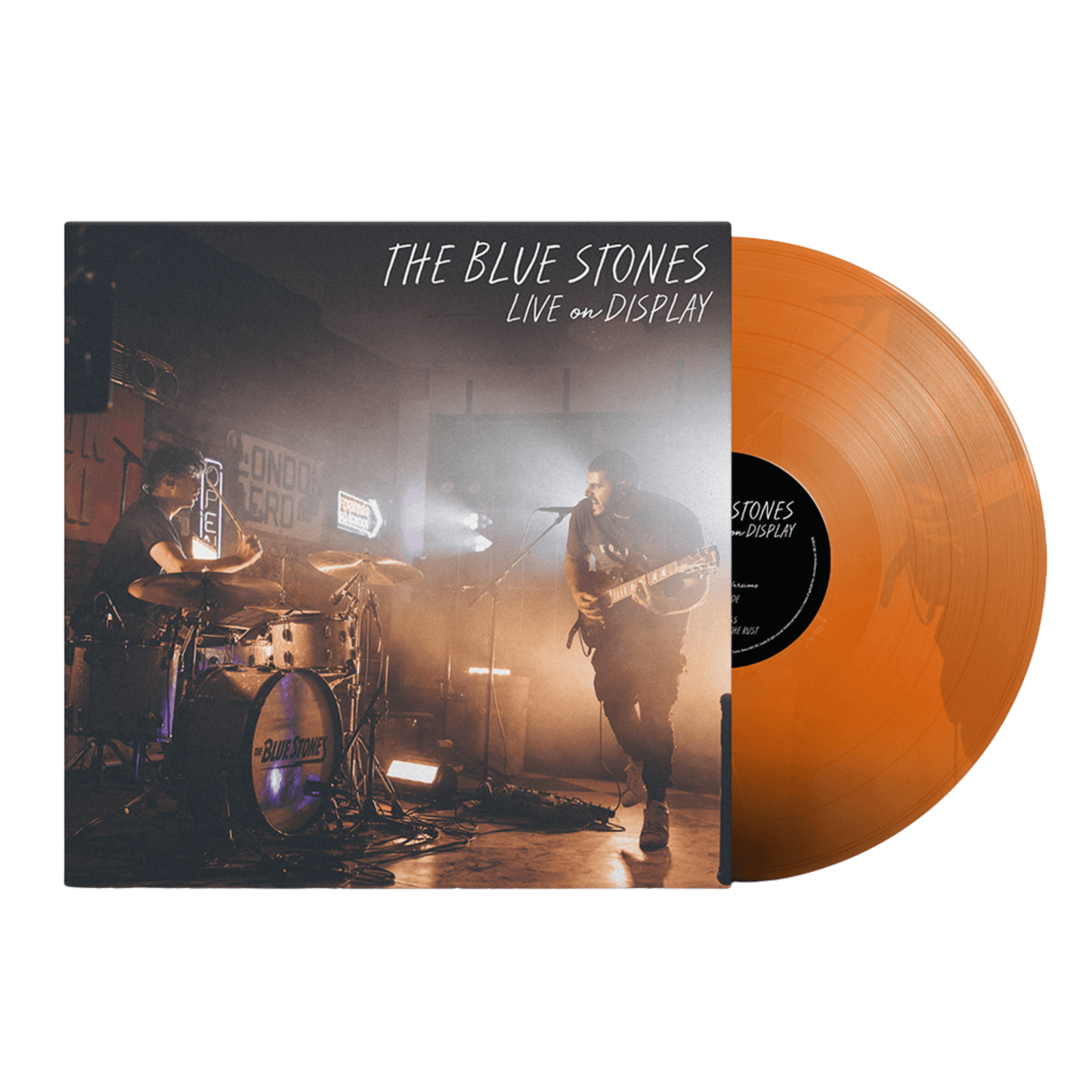 The Blue Stones - Live on Display [Translucent Orange]