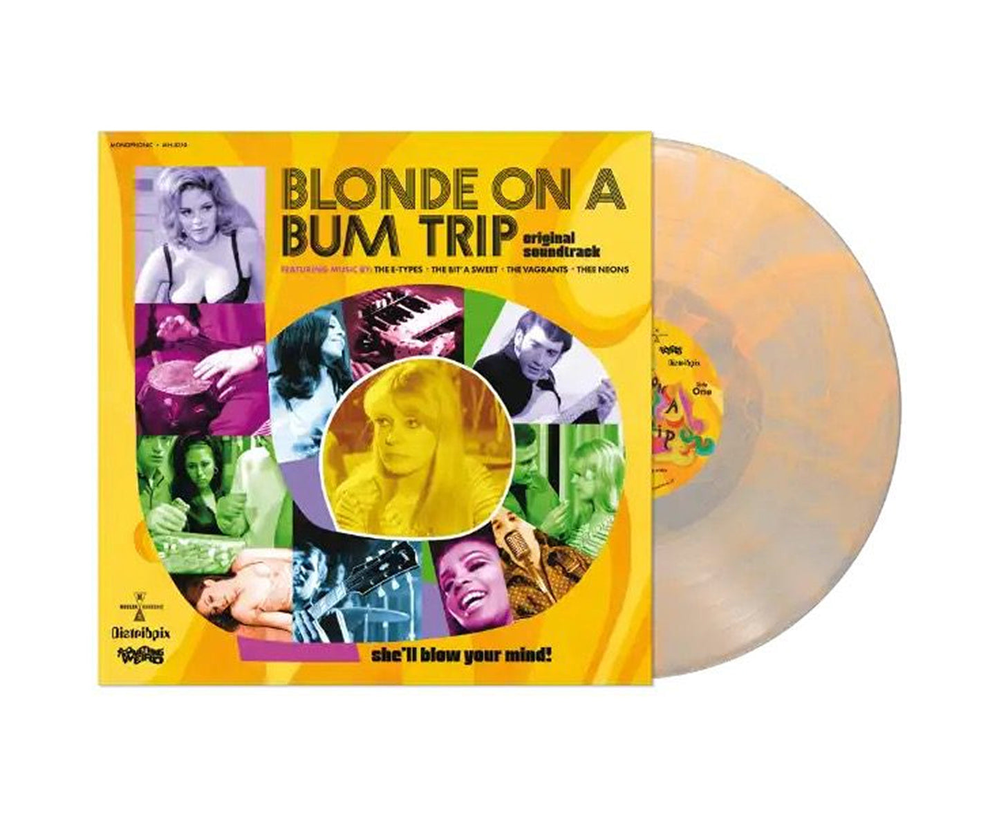 The E-Types - Blonde on a Bum Trip (Original Soundtrack) [Clear Orange Swirl]