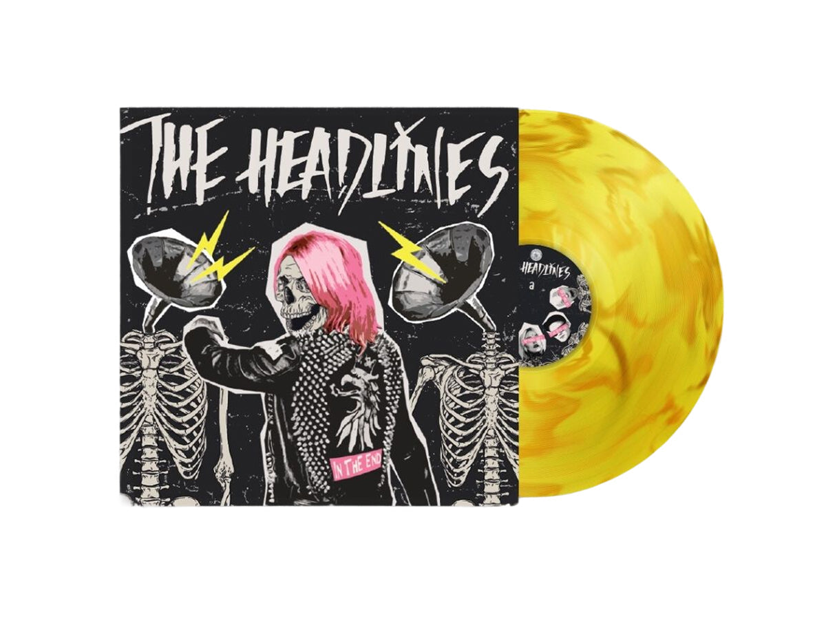 The Headlines - In the End [Yellow & Gold Marble]
