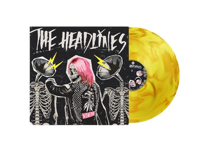 The Headlines - In the End [Yellow & Gold Marble]
