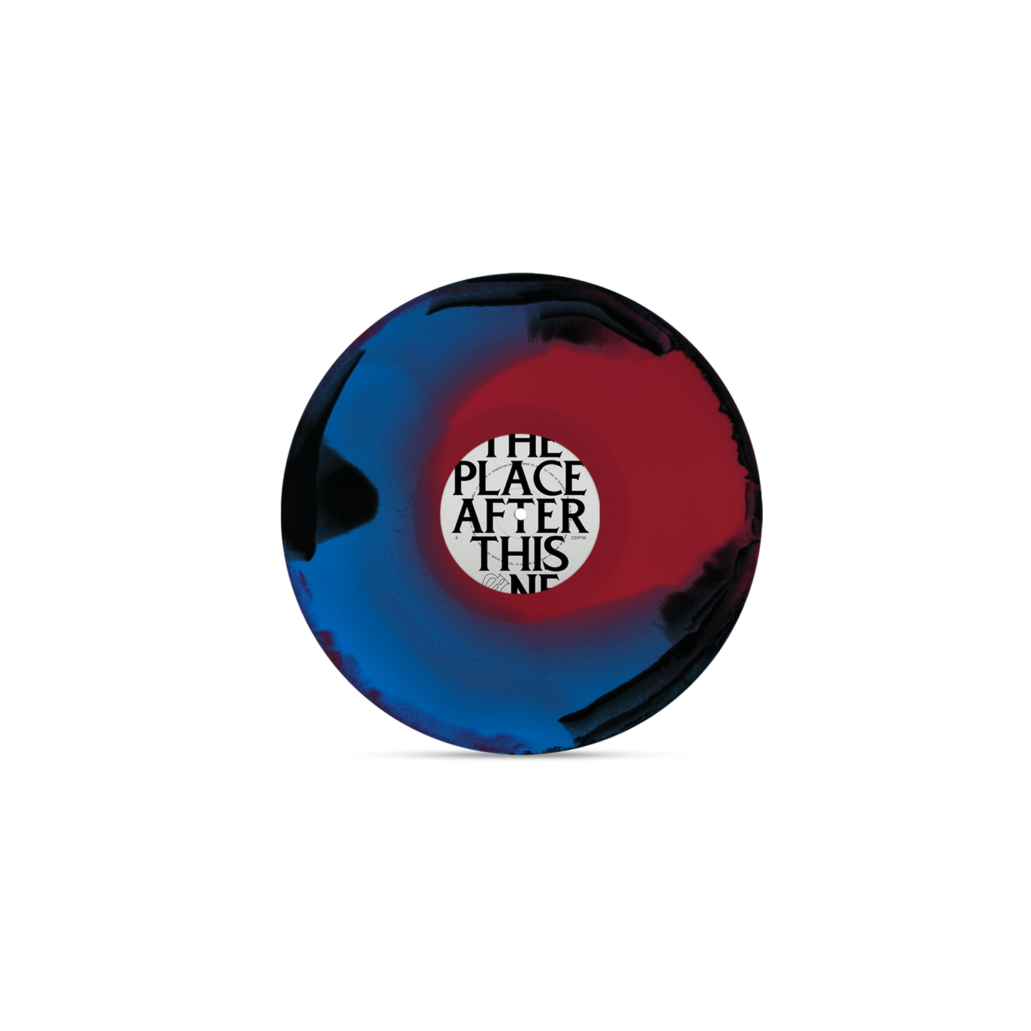 Underoath - The Place After This One [Black + Blue Red Swirl]