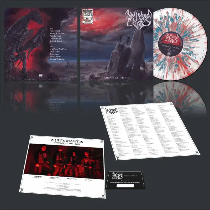 White Mantis - Arrows at the Sun [Multi-Color Splatter]