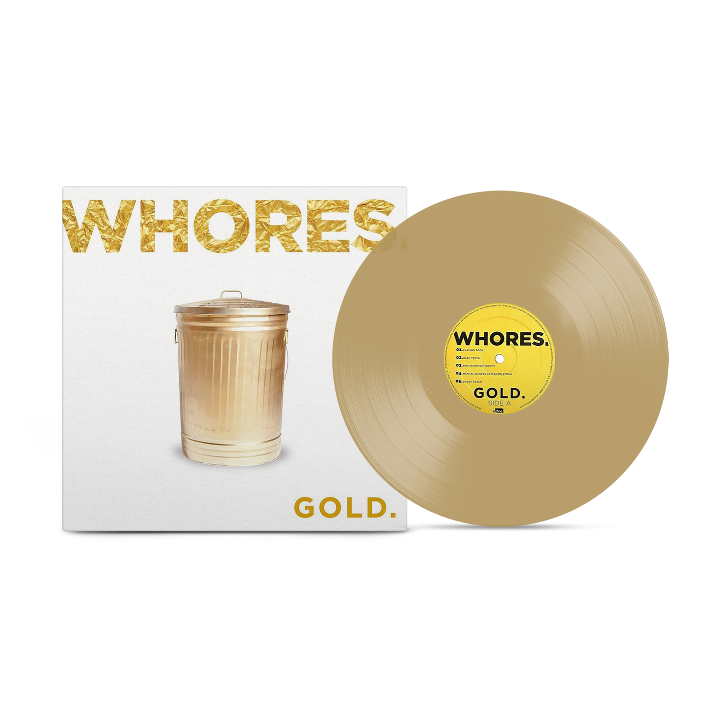 Whores. - Gold Transparent Tan Vinyl [Transparent Tan]