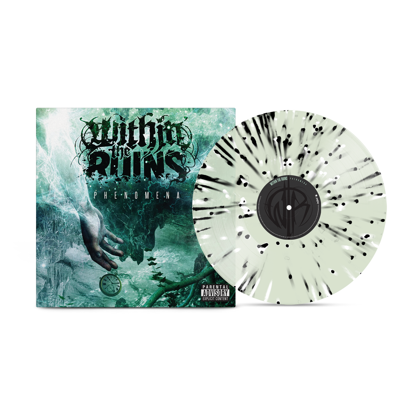 Within The Ruins - Phenomena [Coke Bottle Clear & Black & White Splatter]