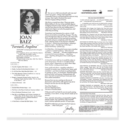Joan Baez - Farewell, Angelina