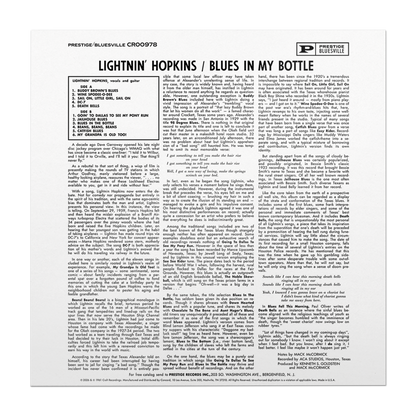 Lightnin’ Hopkins - Blues In My Bottle (Bluesville Series)