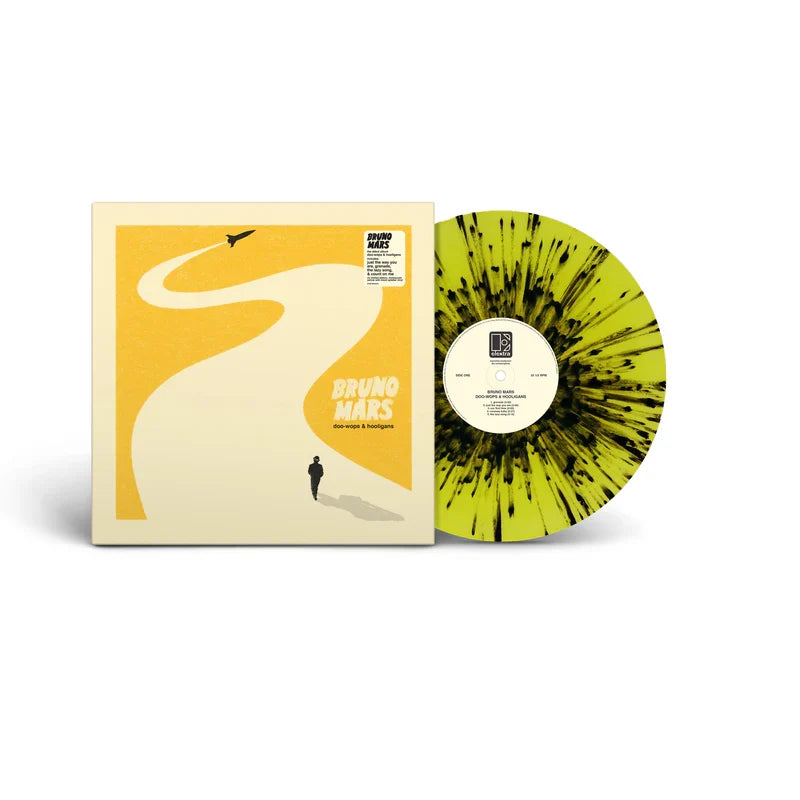 Bruno Mars - Doo-Wops & Hooligans [Vinyle éclaboussé Jaune/Noir]