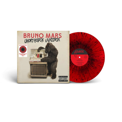 Bruno Mars - Unorthodox Jukebox [Vinyle éclaboussé rouge]