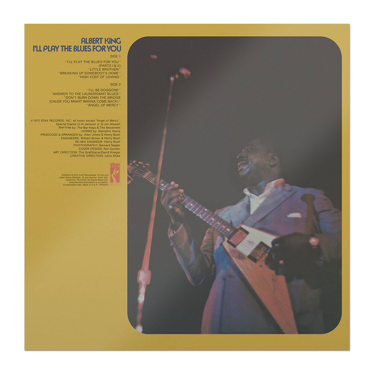 Albert King - I'll Play the Blues For You (Bluesville Series)