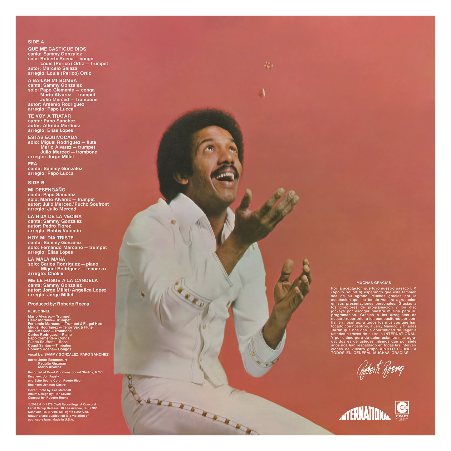 Roberto Roena y Su Apollo Sound - Lucky 7 (50th Anniversary)