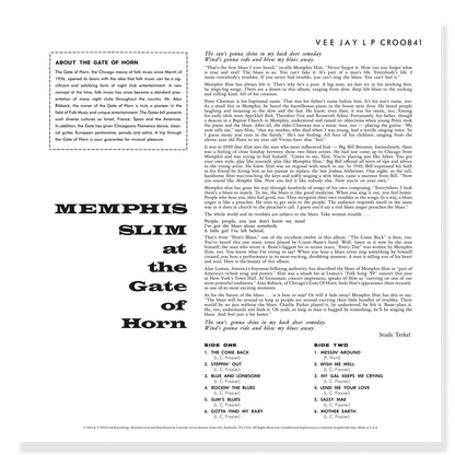 Memphis Slim - At The Gate of Horn (Bluesville Series)