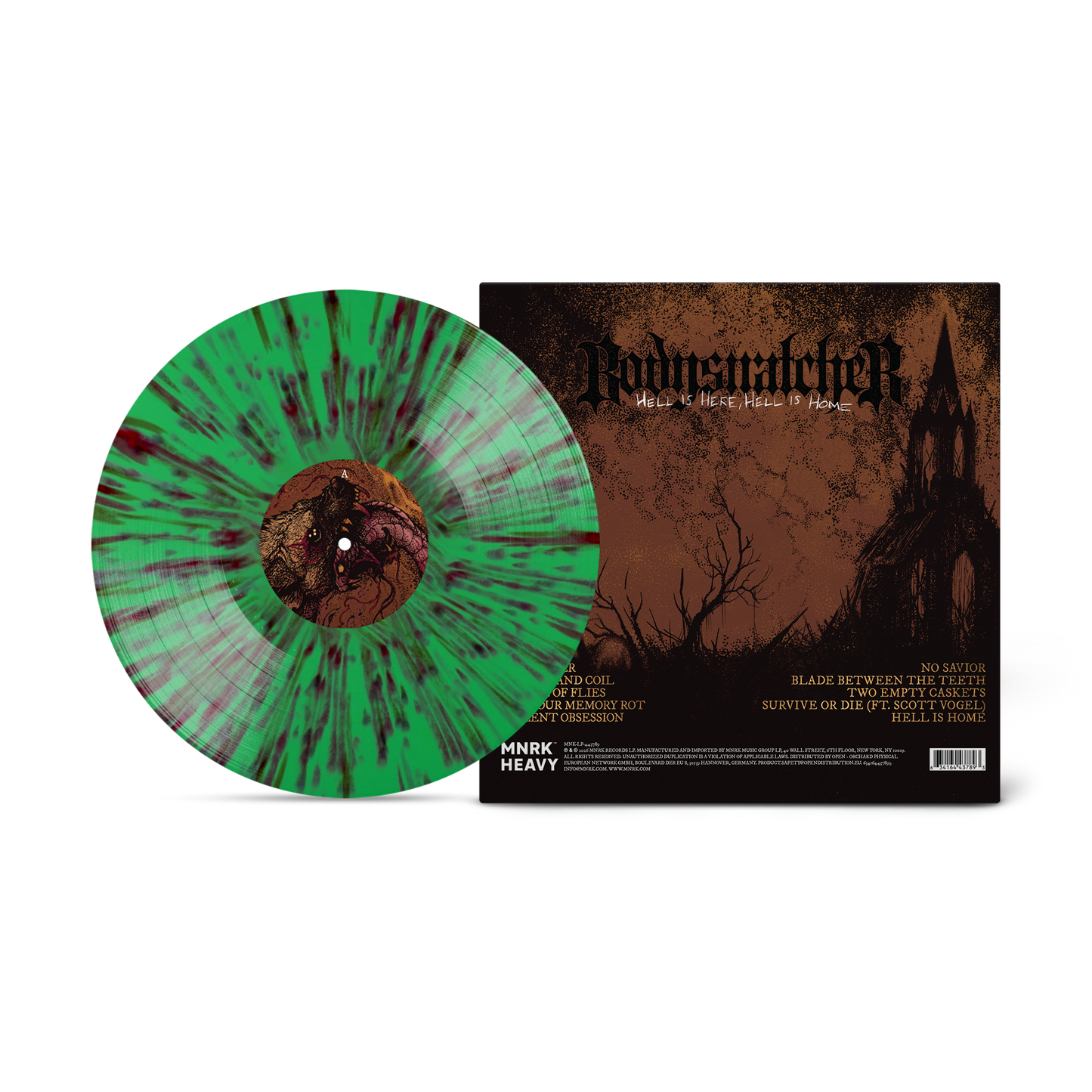 Bodysnatcher - Hell Is Here, Hell Is Home [Venom Mint Splatter]