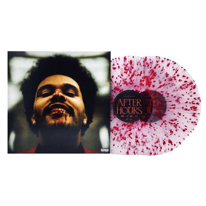The Weeknd - After Hours [2LP vinyle blanc et rouge éclaboussé]