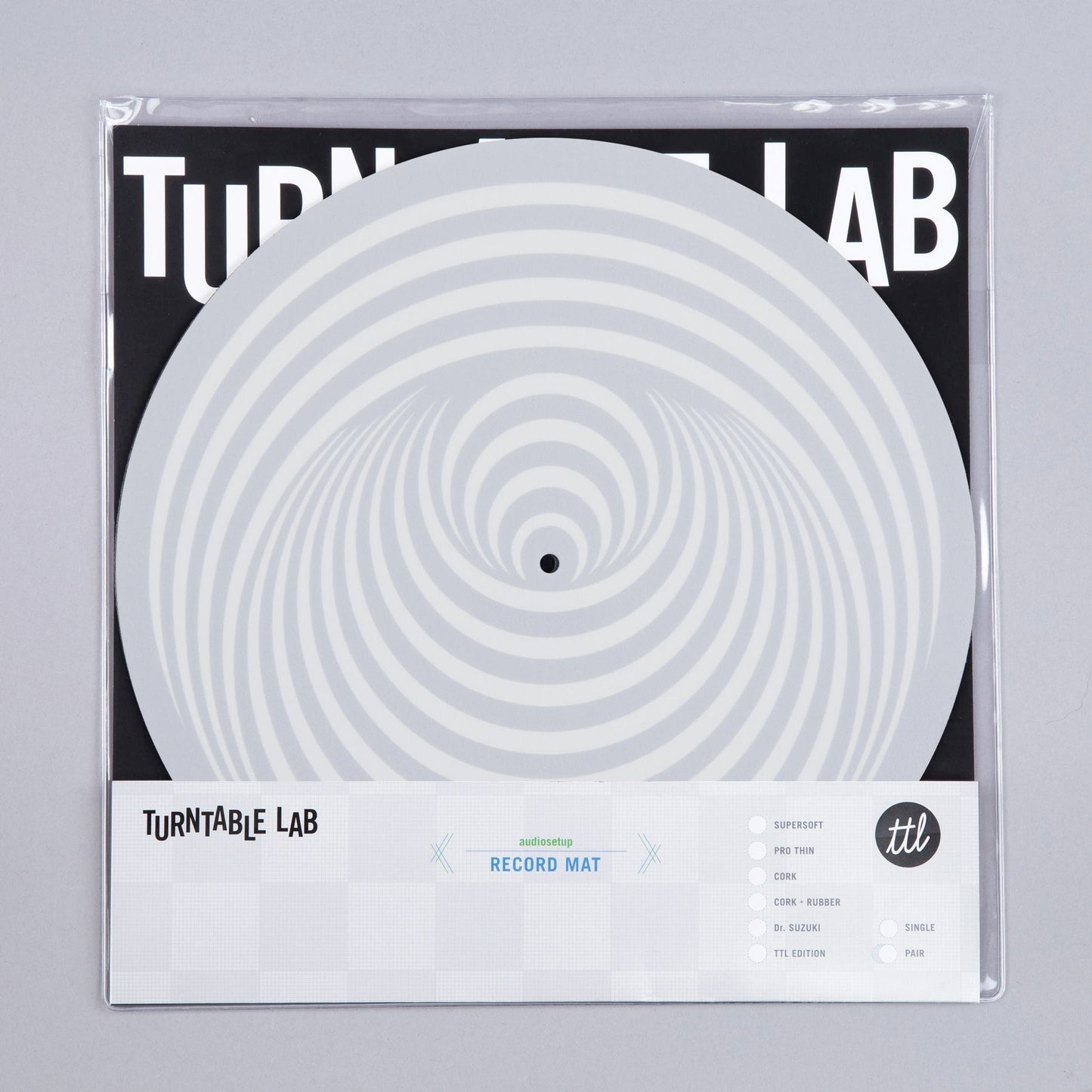 Ed Hertz Slipmat - Greyscale / Single