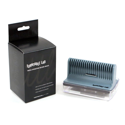 Triple Operation Vinyl Record Cleaning Brush