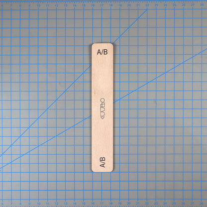 Wooden LP Dividers For Vinyl Records / Alpha