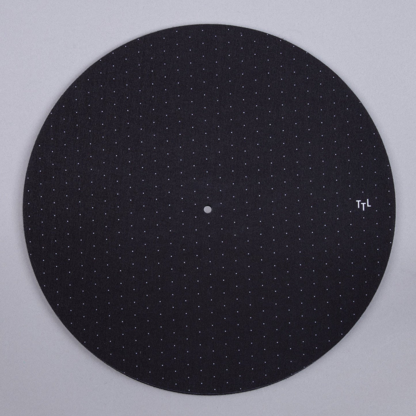 Dot Pattern Slipmat Record Mat (Black)