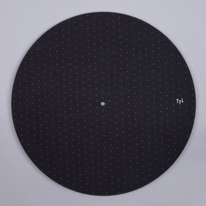 Dot Pattern Slipmat Record Mat (Black)