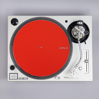 Pro Thin Slipmat Record Mats (Technics Style) / Red