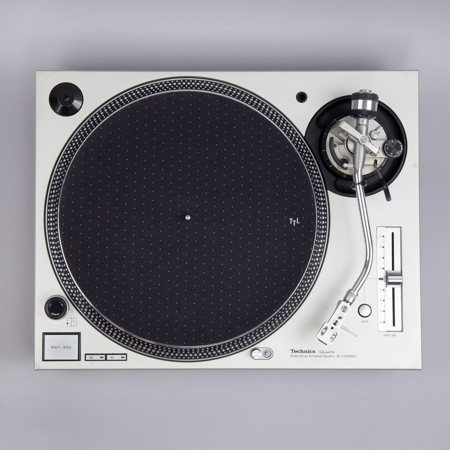 Dot Pattern Slipmat Record Mat (Black)